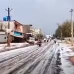 Snow fall in Vikarabad