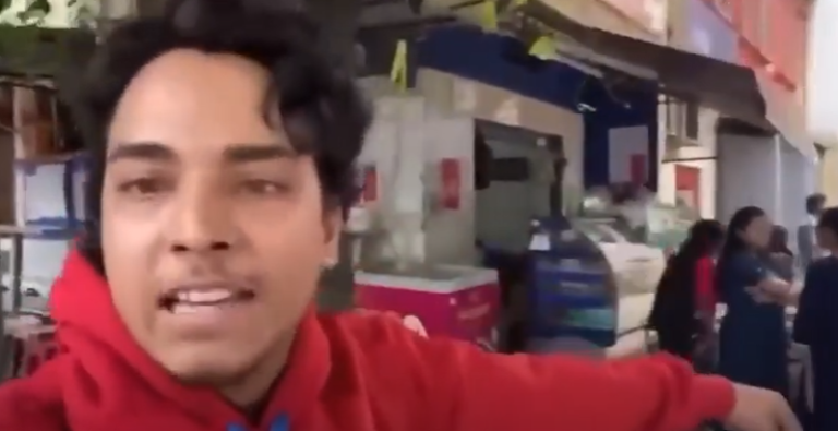 Bihari abuses Kannadigas in bengaluru