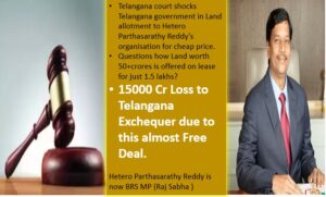 Hetero Parthasarathy reddy news